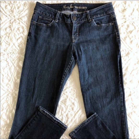 Guess Jeans Size 31 Sarah Skinny Dark Wash - Picture 6 of 7